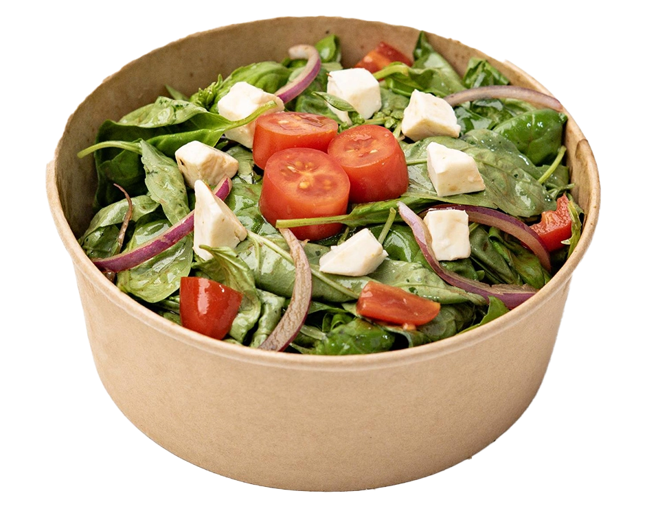 سالاد ریحان و گوجه